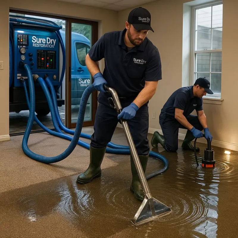 Water Extraction and Removal process in Fort Fairfield, ME